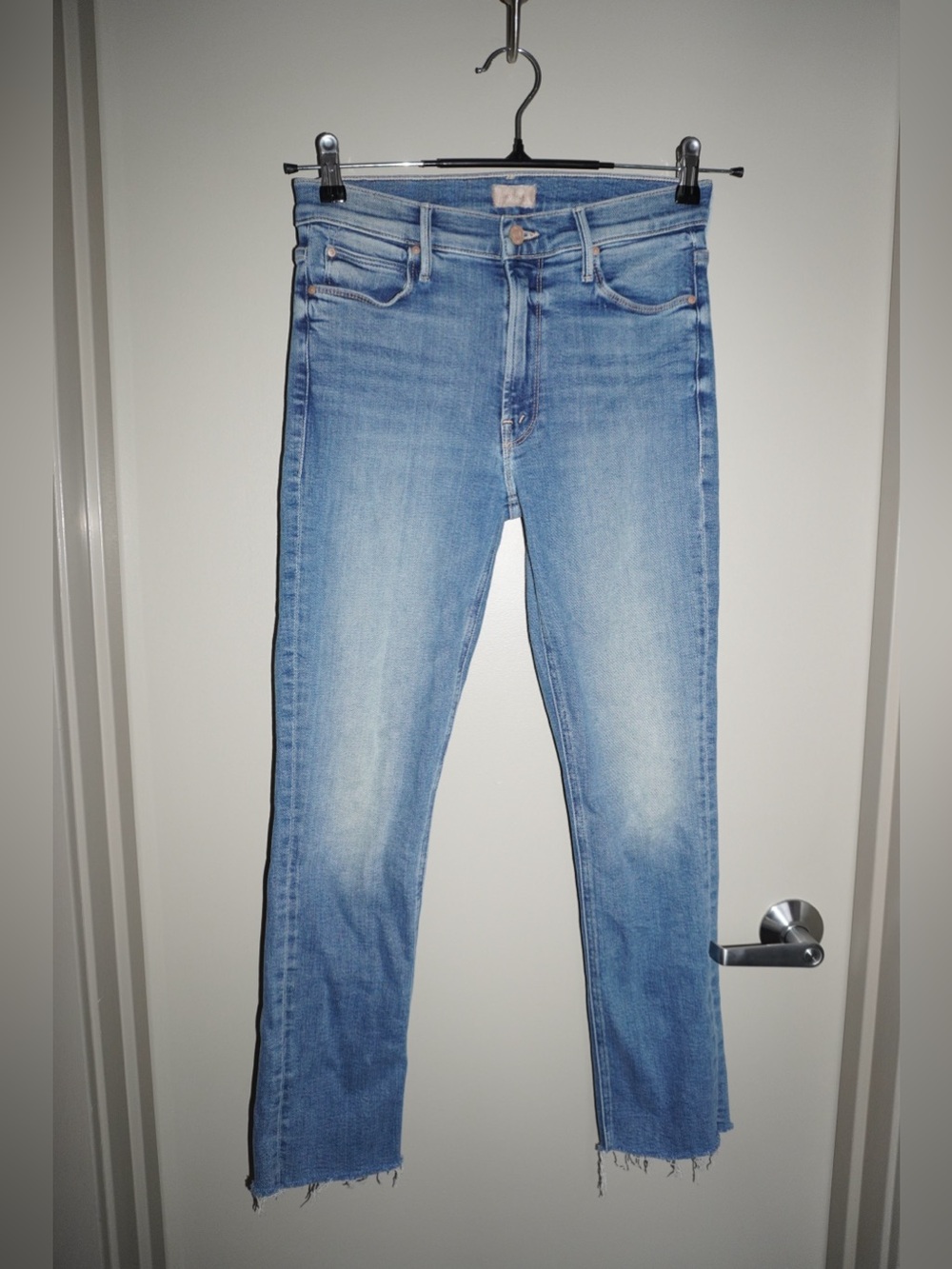 MOTHER THE MID RISE DAZZLER ANKLE JEANS